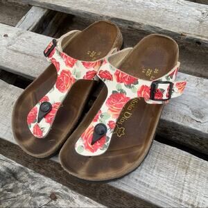 Birkenstock Silvia Dias Papillio rose sandals 35